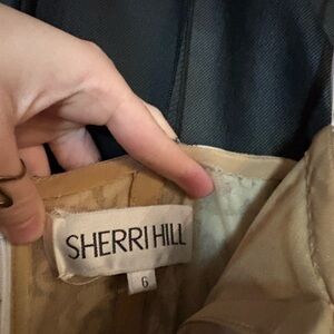 Sherri Hill Chic Beige Gown